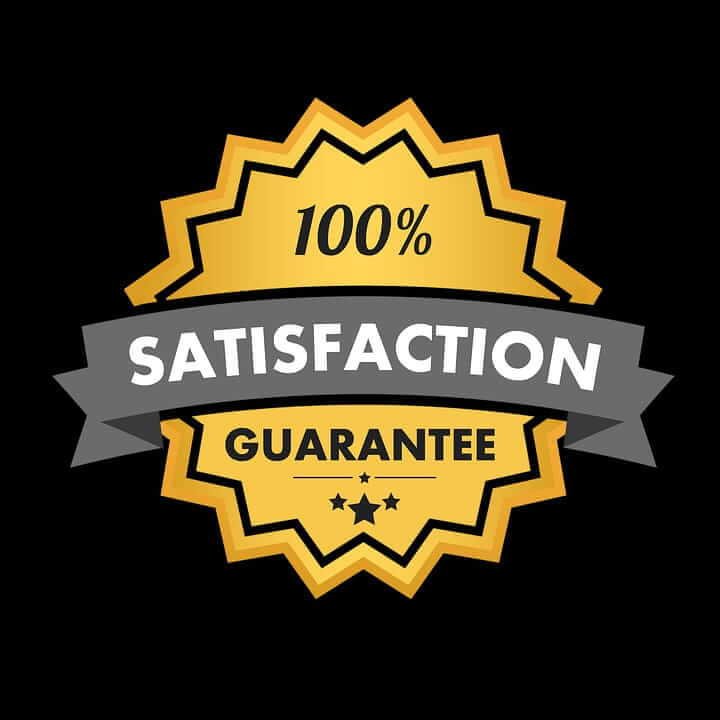 100% guarantee